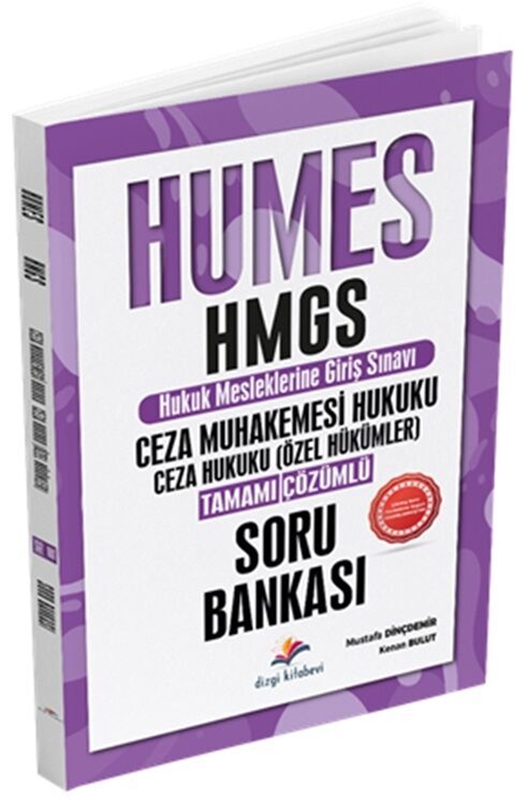 resm Dizgi Kitap 2025 Humes HMGS Ceza Muhakemesi Hukuku, Ceza Hukuku Özel Hükümler Tamamı Çözümlü Soru Bankası