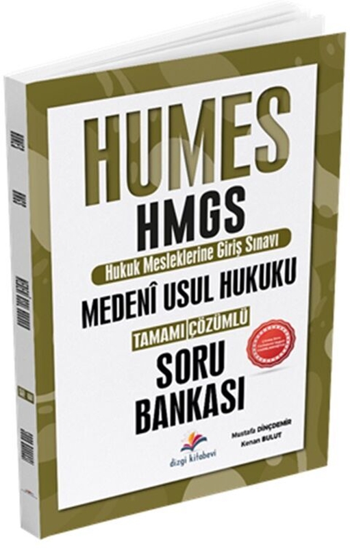 resm Dizgi Kitap 2025 Humes HMGS Medeni Usul Hukuku Tamamı Çözümlü Soru Bankası