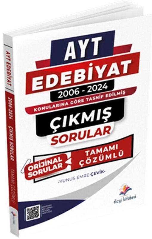 resm Dizgi Kitap 2025 AYT Edebiyat Konularına Göre Tasnif Edilmiş Tamamı PDF Çözümlü Çıkmış Sorular