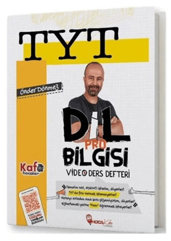 resm YKS TYT Dil Bilgisi Pro Video Ders Defteri