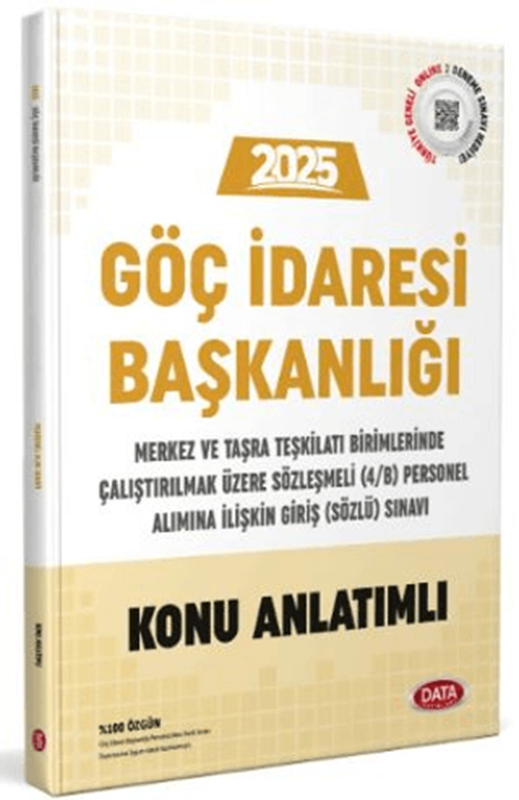 resm 2025 Göç İdaresi Başkanlığı Sözleşmeli Personel Alım Sınavı Konu Anlatımlı