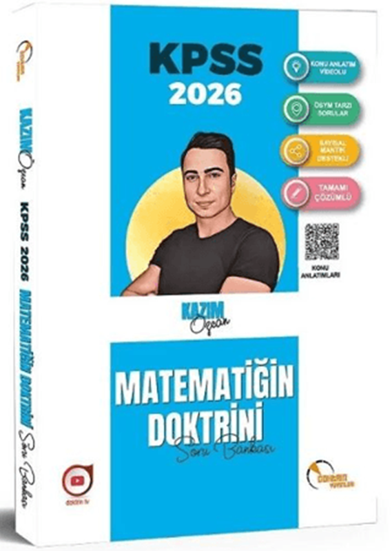 resm Doktrin 2026 KPSS Matematik Doktrini Soru