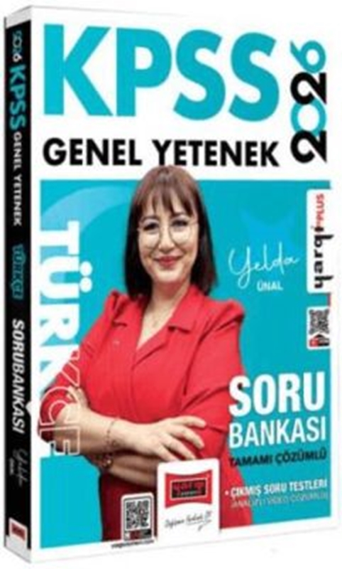 resm Yargı Yayınları 2026 KPSS Genel Yetenek Tamamı Çözümlü Türkçe Soru Bankası