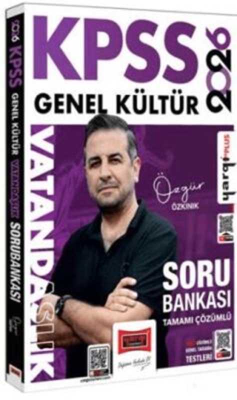 resm Yargı Yayınları 2026 KPSS Genel Kültür Tamamı Çözümlü Vatandaşlık Soru Bankası