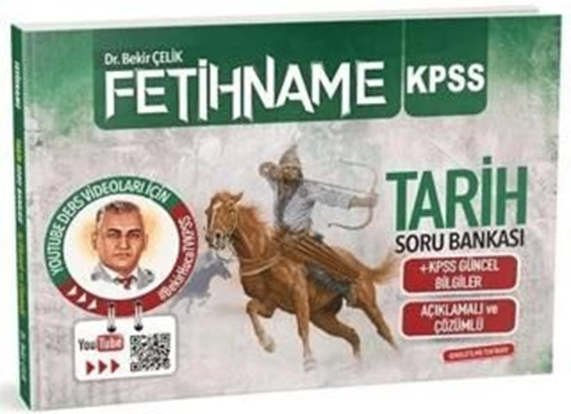 resm Bekir Çelik Yayınları KPSS Fetihname Tarih Soru Bankası