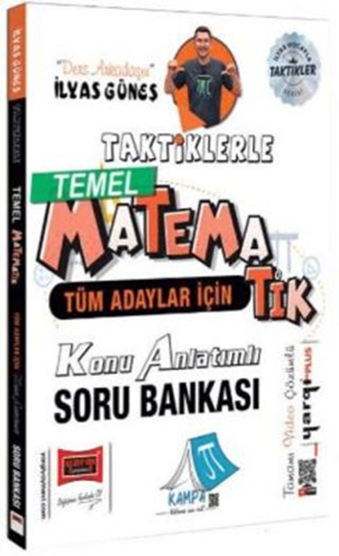resm Yargı Yayınları Tüm Adaylar İçin Taktiklerle Temel Matematik Konu Anlatımlı Soru Bankası (İlyas Güneş)