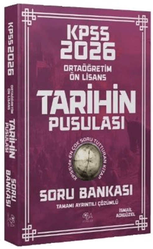 resm 2026 KPSS Lise Ortaöğretim Ön Lisans Tarihin Pusulası Soru Bankası Çözümlü
