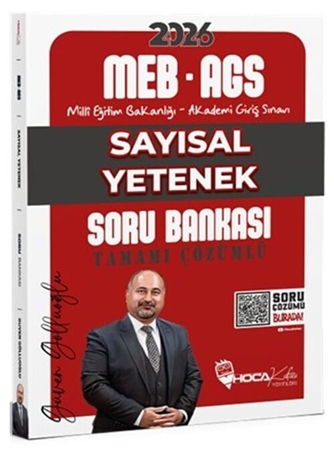 Resim Hoca Kafası 2026 MEB-AGS Sayısal Yetenek Soru Bankası Çözümlü - Güven Göllüoğlu Hoca Kafası Yayınları
