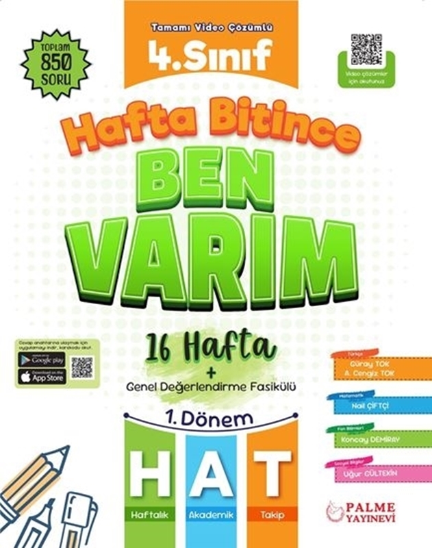 resm Palme 4.Sınıf Hafta Bitince Ben Varım (16 Hafta) *YENİ*
