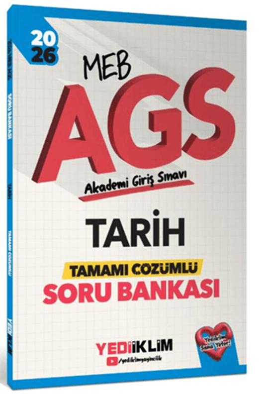 resm 2026 MEB AGS Tarih Tamamı Çözümlü Soru Bankası