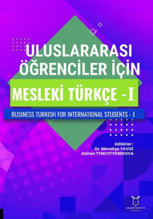 Resim Uluslararası Öğrenciler için Mesleki Türkçe - I