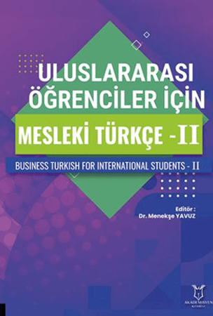 Resim Uluslararası Öğrenciler için Mesleki Türkçe - II