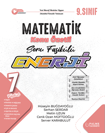 Resim PALME 9.Sınıf Enerji Matematik Soru Fasikülleri (7 Fasikül)