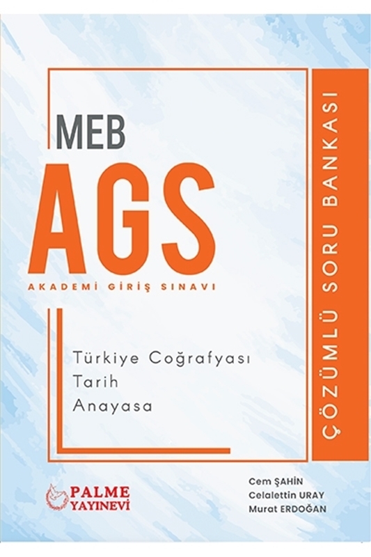 resm Palme MEB AGS Türkiye Coğrafyası Tarih Anayasa Çözümlü Soru Bankası