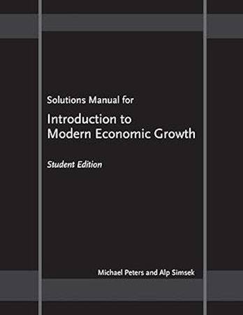 Resim Solutions Manual for "Introduction to Modern Economic Growth"