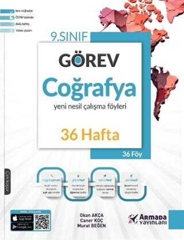 resm 9. Sınıf Görev Coğrafya 36 Hafta Yeni Nesil Çalışma Föyleri