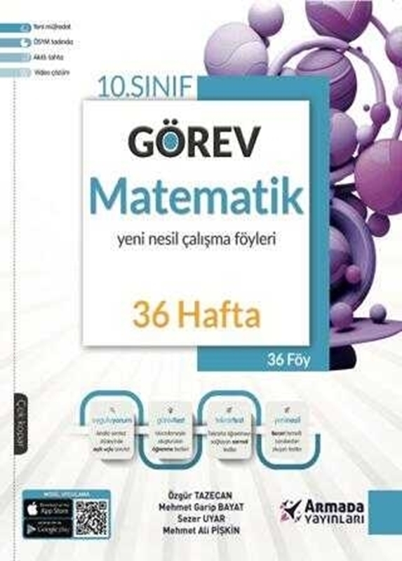 resm 10. Sınıf Görev Matematik 36 Hafta Yeni Nesil Çalışma Föyleri
