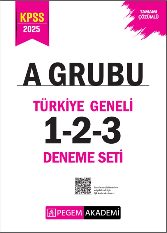 resm 2025 KPSS A Grubu Tamamı Çözümlü Türkiye Geneli 1-2-3 (3'lü Deneme Seti)