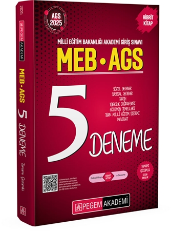 Resim 2025 MEB-AGS Tamamı Çözümlü 5 Deneme
