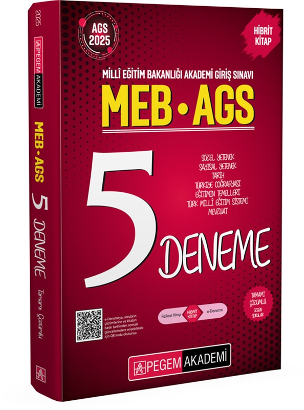 resm 2025 MEB-AGS Tamamı Çözümlü 5 Deneme
