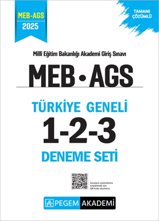 Resim 2025 MEB AGS Tamamı Çözümlü Türkiye Geneli 1-2-3 (3'lü Deneme Seti)