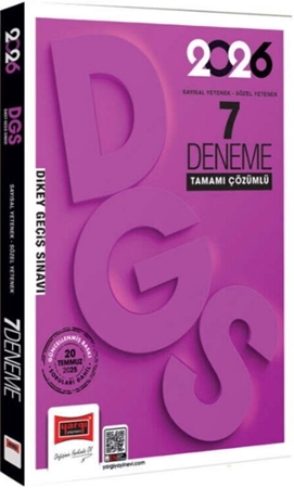 Resim Yargı Yayınları 2026 DGS Sayısal-Sözel Yetenek Tamamı Çözümlü 7 Deneme