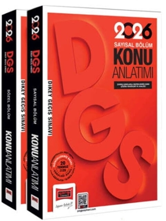 Resim Yargı Yayınları 2026 DGS Sayısal-Sözel Yetenek Konu Anlatımlı Modüler Set (2 Cilt)