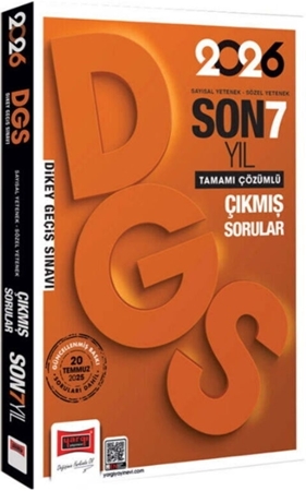 Resim Yargı Yayınları 2026 DGS Sayısal-Sözel Yetenek Son 7 Yıl Çıkmış Sorular