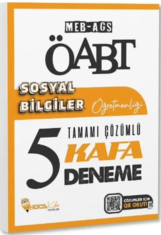 resm ÖABT MEB-AGS Sosyal Bilgiler Öğretmenliği 5 Kafa Deneme Çözümlü