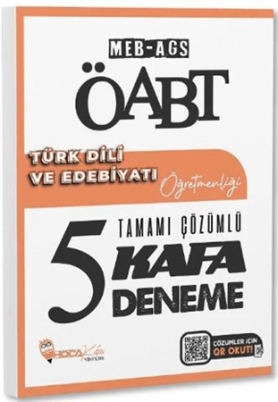 Resim ÖABT MEB-AGS Türk Dili ve Edebiyatı Öğretmenliği 5 Kafa Deneme Çözümlü