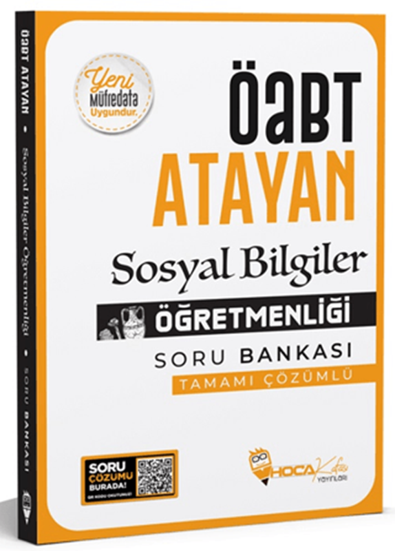 resm ÖABT Sosyal Bilgiler Öğretmenliği Atayan Soru Bankası Çözümlü