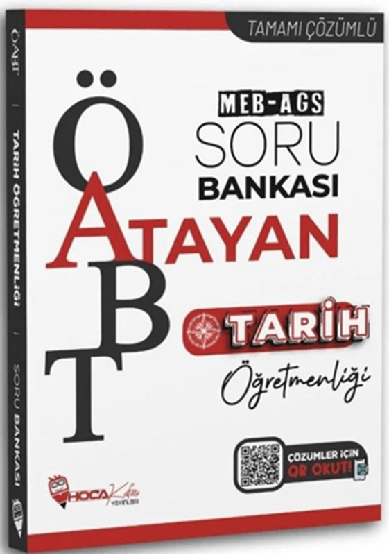 resm 2025 ÖABT MEB-AGS Tarih Öğretmenliği Atayan Soru Bankası Çözümlü