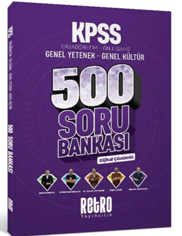 resm 2026 KPSS Genel Yetenek Genel Kültür Ortaöğretim Önlisans 500 Soru Bankası