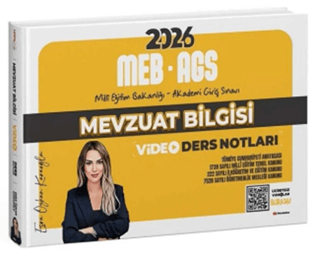 Resim 2026 MEB-AGS Mevzuat Bilgisi Video Ders Notları