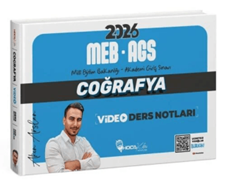 Resim 2026 MEB-AGS Coğrafya Video Ders Notları