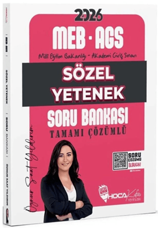 resm 2026 MEB-AGS Sözel Yetenek Soru Bankası Çözümlü
