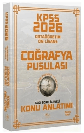 Resim 2026 KPSS Lise Ortaöğretim Ön Lisans Coğrafya Pusulası Konu Anlatımı