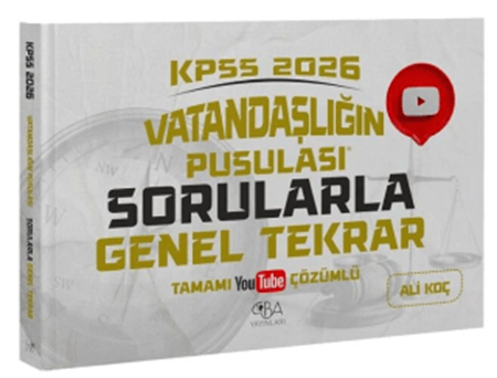 Resim 2026 KPSS Vatandaşlık Vatandaşlığın Pusulası Sorularla Genel Tekrar