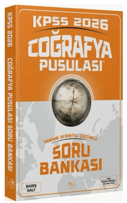 resm 2026 KPSS Coğrafya Pusulası Soru Bankası Çözümlü