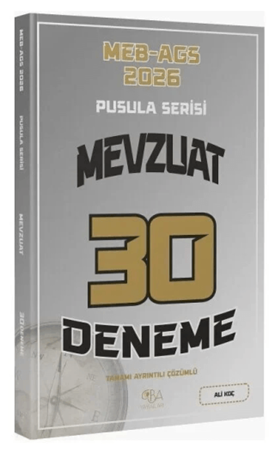 Resim 2026 MEB-AGS Mevzuat 30 Deneme Çözümlü Pusula Serisi
