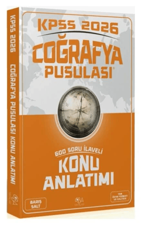 Resim 2026 KPSS Coğrafya Pusulası Konu Anlatımı