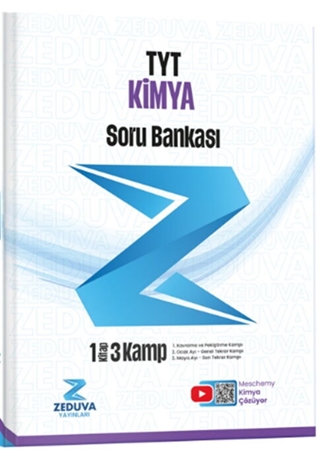 Resim  Zeduva  Yayınları Tyt Meschemy Kimya 1 Kitap 3 Kamp Soru Bankası 