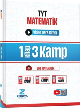 Resim  Zeduva  Yayınları Sml Matematik Tyt Matematik 1 Kitap 3 Kamp 
