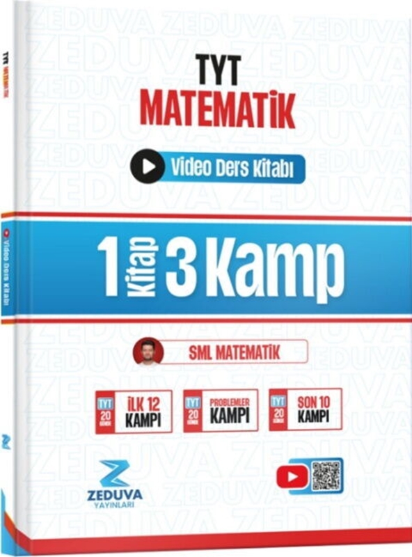 resm  Zeduva  Yayınları Sml Matematik Tyt Matematik 1 Kitap 3 Kamp 