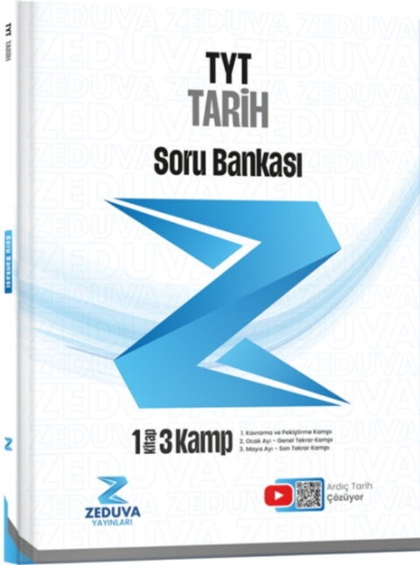 resm  Zeduva  Yayınları Tyt Ardıç Tarih 1 Kitap 3 Kamp Soru Bankası 