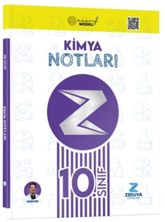 Resim  Zeduva  Yayınları 10.Sınıf Kimya Notları 