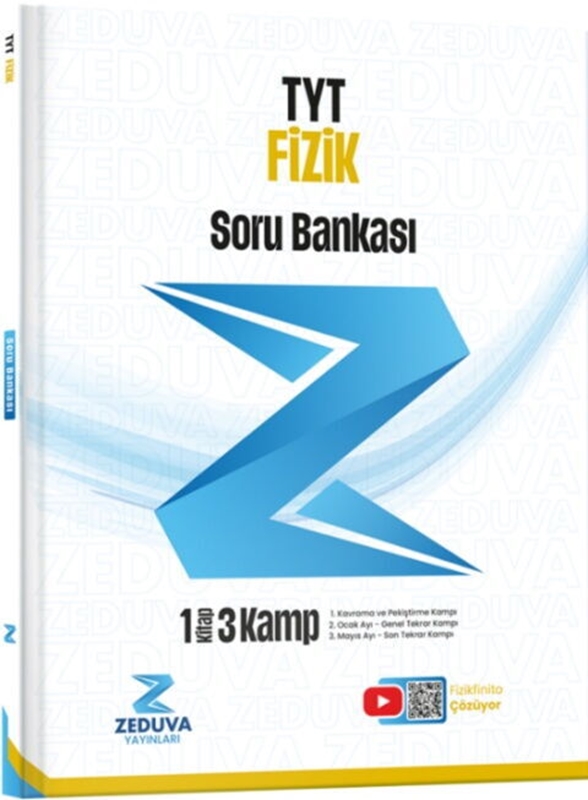 resm  Zeduva  Yayınları Tyt Fizik Fizikfinito Fizik 1 Kitap 3 Soru Bankası 