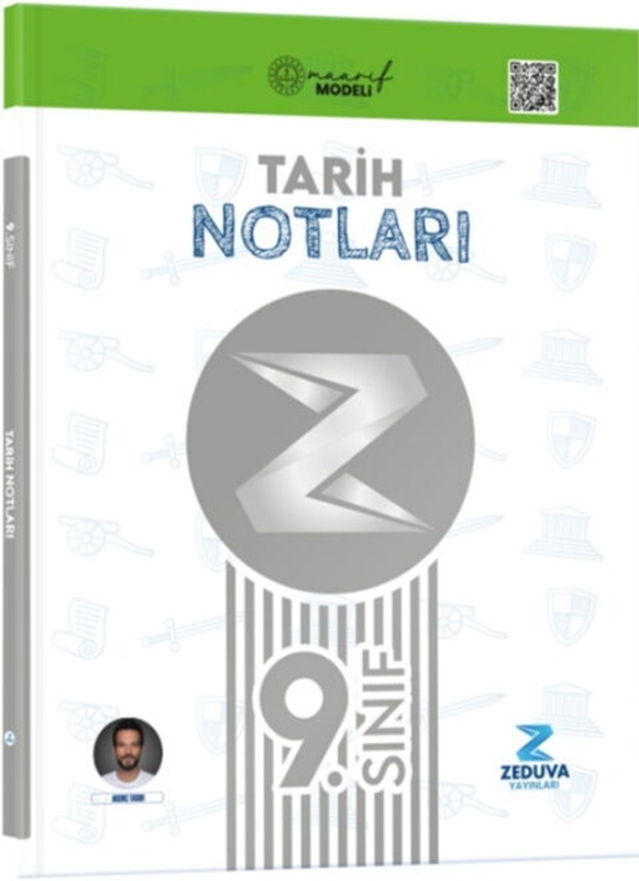 resm  Zeduva  Yayınları 9.Sınıf Tarih Ders Notları 