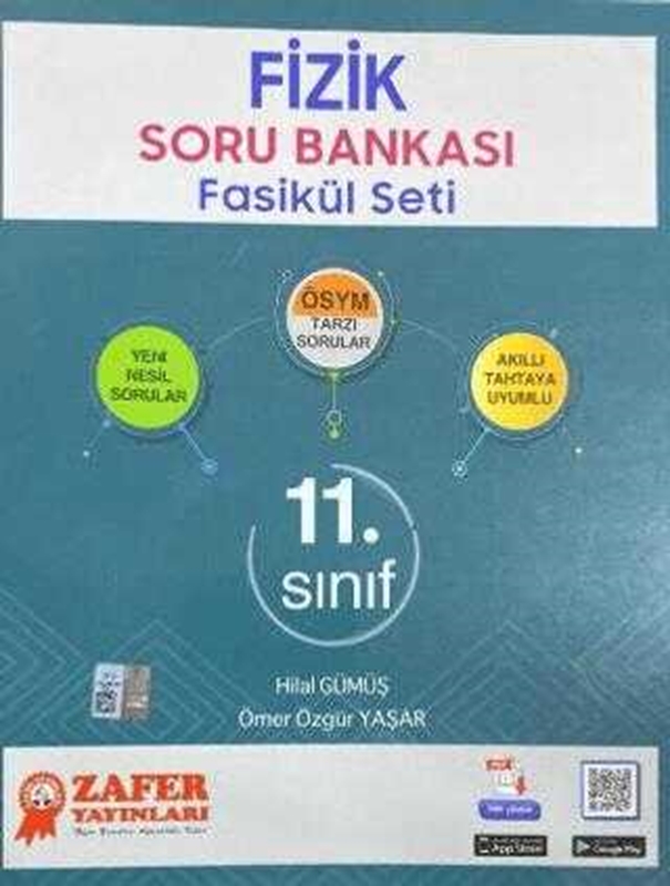 resm 11.SINIF FİZİK FASİKÜL SETİ SORU BANKASI - ZAFER YAYINLARI