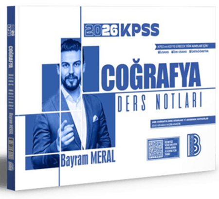Resim 2026 KPSS Coğrafya Ders Notları